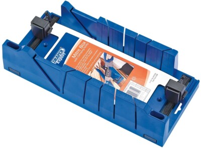 Draper Expert Gehrungsbox mit Spannmöglichkeit - 367 mm x 116 mm x 70 mm