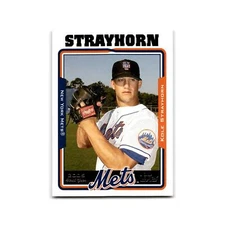 Kole Strayhorn Rookie 2005 Topps #324 New York Mets Baseball Card NM