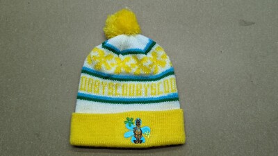 VINTAGE Scooby-Doo Kids Beanie Hat Size One Size Cartoon Network Striped Cuffed