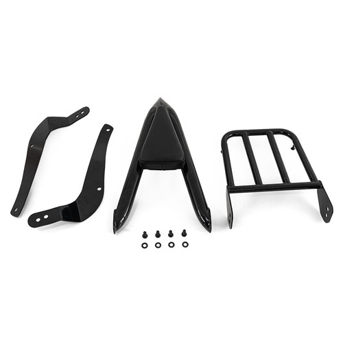 For Suzuki Boulevard C50 2005-11 VL800 01-11 Backrest Sissy Bar Luggage Rack Set - Picture 5 of 13