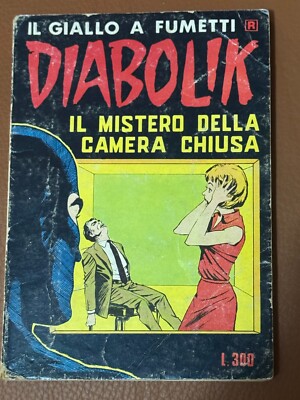 DIABOLIK R(IL MISTERO DELLA CAMERA CHIUSA)  Nr. 26 PRIMA RISTAMPA