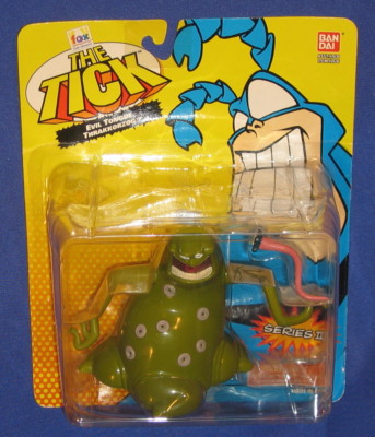 The Tick Thrakkorzog 5.5'' Action Figure 1995 MOC Ban Dai Fox Kids TV Animated