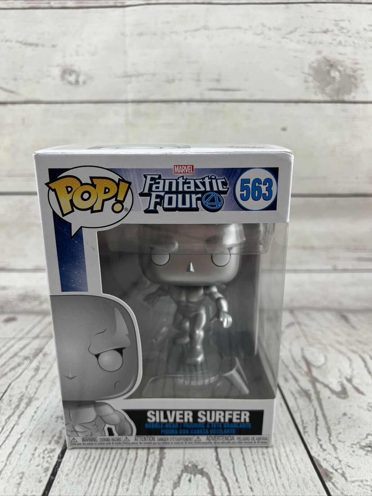  Funko Pop! Marvel: Fantastic Four - Silver Surfer : Toys & Games