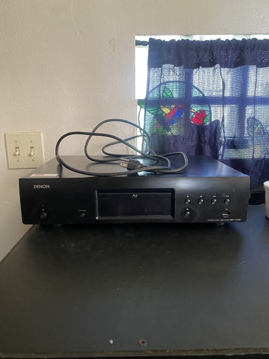 Denon DBT-1713UD Universal Blu Ray Player- Works GREAT | eBay Denon DBT-1713UD Universal Blu Ray Player- Works GREAT | eBay