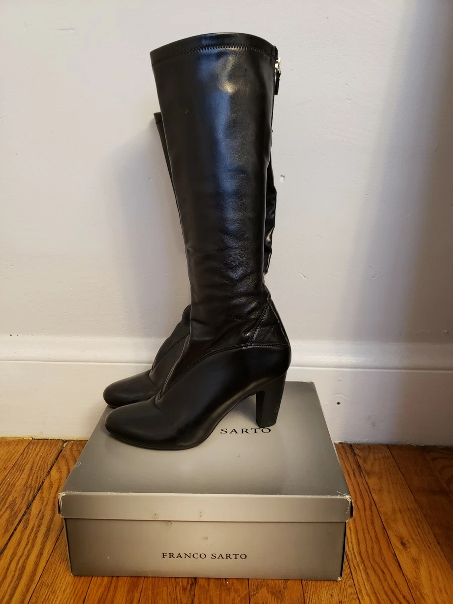 Franco sarto tall 2025 black boots