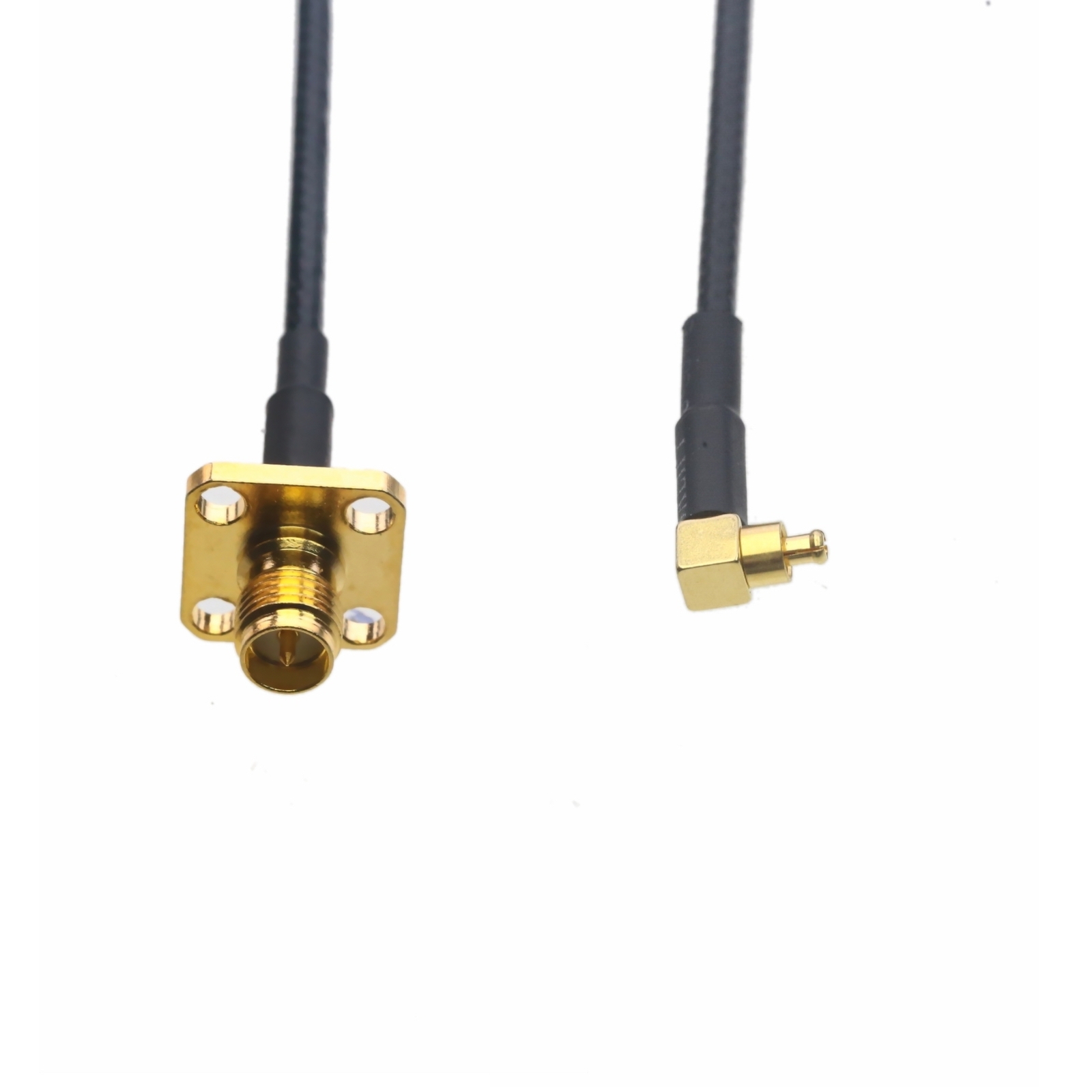 RF Cable RP-SMA female Flange mount to MC-Card plug RG316 6