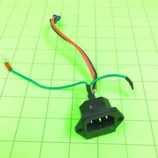 Creality LD-002R 3D Printer 3 Pin Power Port Jack
