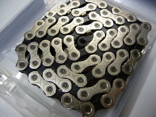 KMC 10 Speed Chain X10 Silver 116 Link Stretch-proof MTB Bicycle Road Univesal~ - Picture 6 of 8