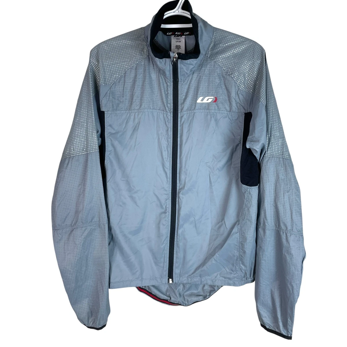 Veste Homme Louis Garneau XL, Haute Visibilité, Coupe-vent Vélo - Jaune, Occasion, Détail En Photos
