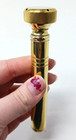Orthodox Catholic Polished Brass Holy Water Sprinkler for Churches 4 2/3 In — photo 9