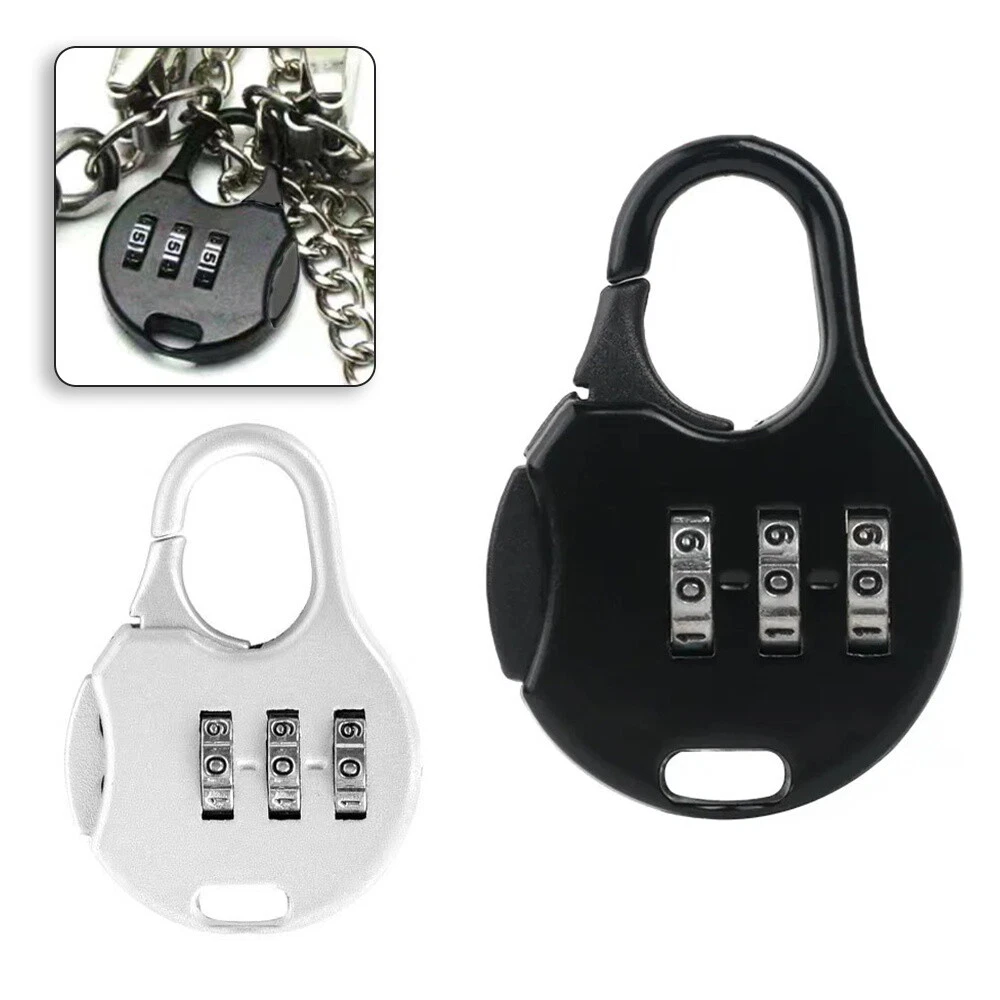 Suitcase Combination Padlock Luggage Travel Gym School Locker Security Lock - Picture 1 of 10