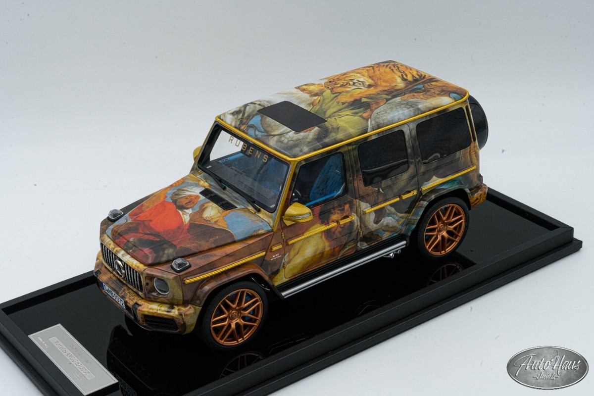 1/18 Motorhelix Mercedes Benz G63 AMG Tiger Edition 🤝ALSO OPEN