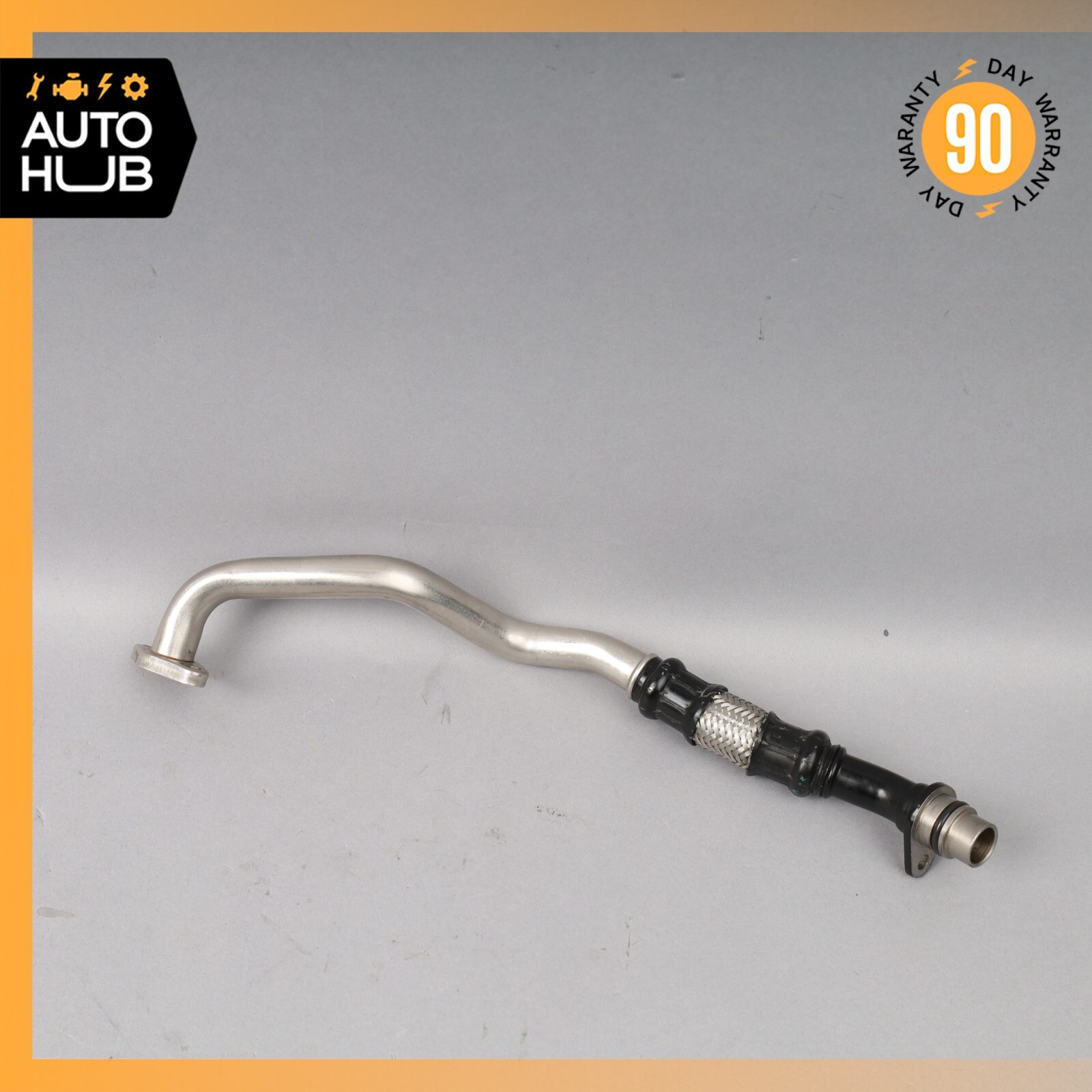 03-12 Bentley Continental GT 6.0L Turbocharger Return Oil Line Right Side OEM