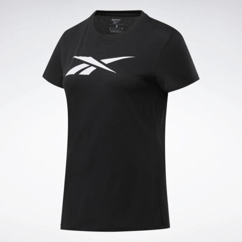 Reebok Women's Tshirt Training Running Gym Essentials Vector Graphic Tee GH5304 - Picture 1 of 8