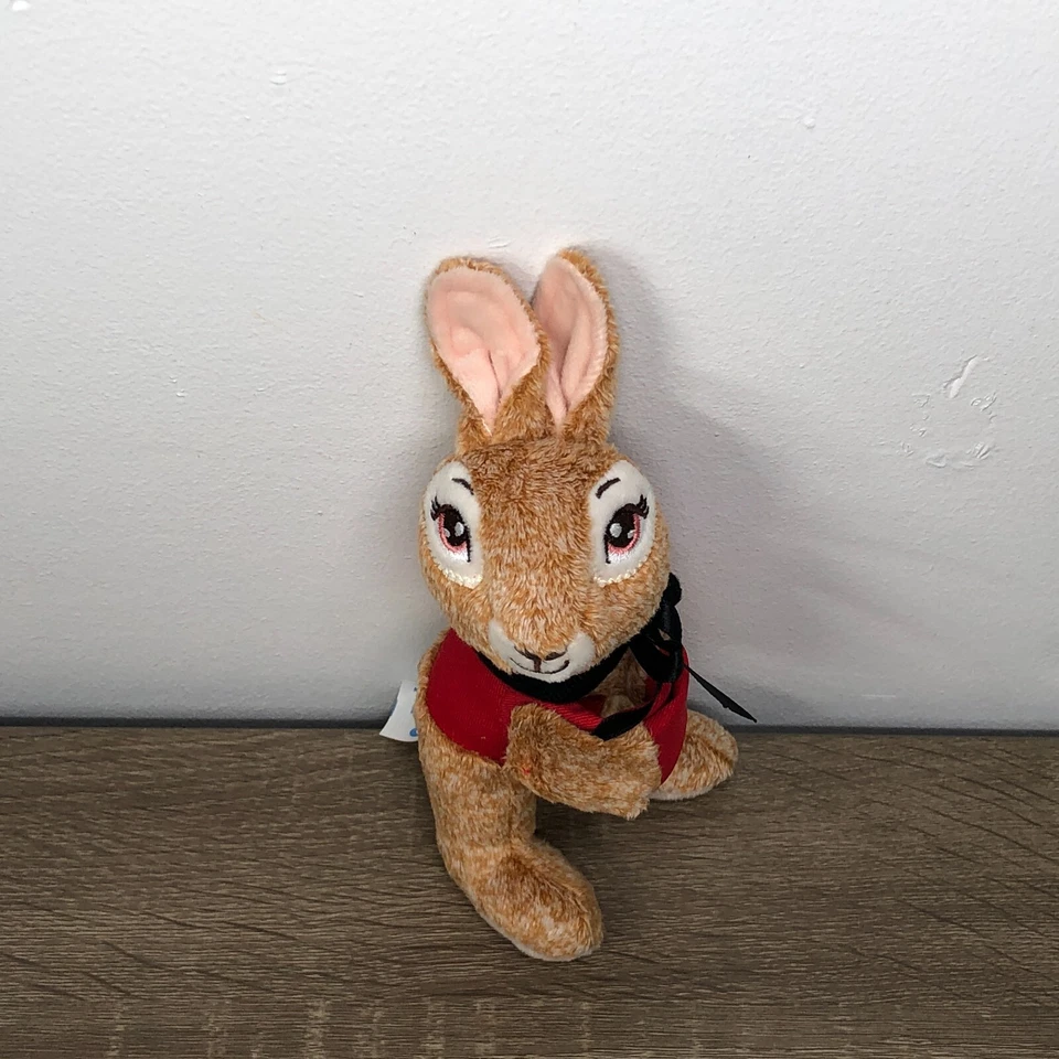 Dan Dee Peter Rabbit Beatrix Plush Flopsy Slap Bracelet Toy 2020 Collectible 7" - Image 3 of 4