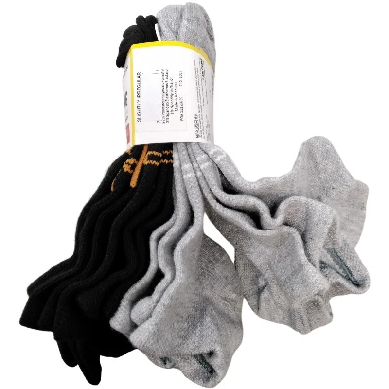 Calcetines Under Armour HeatGear Training No Show para mujer medianos negros, grises Foto 3 de 4