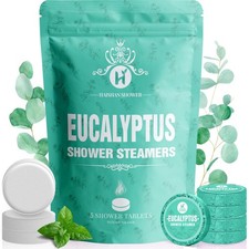 Aromatherapy Shower Steamers - Eucalyptus Mint Essential Oil 5-Pack Gifts