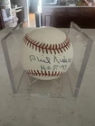 Phil Niekro Autographed Official MLB Baseball Atlanta Braves H.O.F. 97