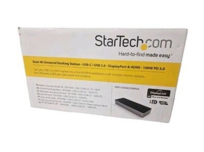 StarTech Hybrid Universal Laptop Dockingstation mit 100W Power Delivery