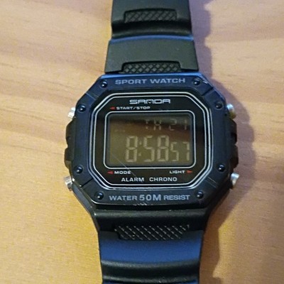 Sanda Sport Digittal Blackout Color scheme Works Nigh Vision Light