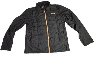 North Face Jacket Men s Size Medium Black Thermoball Puffer Lightweight Hiking