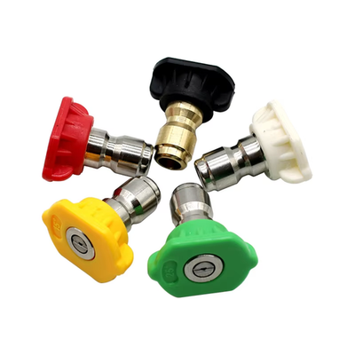 #ad 5Pcs Pressure Washer Spray Tip Nozzles High Power Kit Quick Connect 1 4quot; SET NEW $5.40