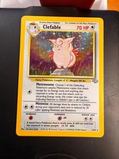 Clefable 1/64 Jungle Pokemon Unlimited Holo - MP