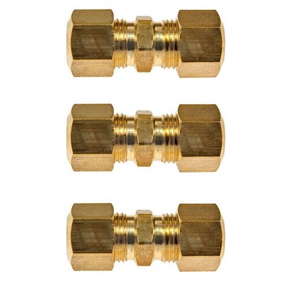 Compression Fitting | Brass | Threaded End-1 Type | Straight Fitting Angle