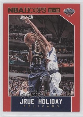 2015-16 Panini NBA Hoops Red 150/299 Jrue Holiday #12 4f9