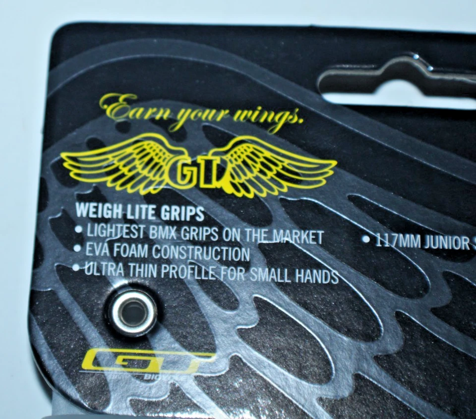 GT Junior BMX Bike Grips Black 117mm EVA Foam Light Thinest Free USA Shipping :) - Image 3 of 4