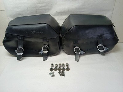 Harley-Davidson 1994-2003 Sportster XL Premium Leather Saddlebags 90342-98B