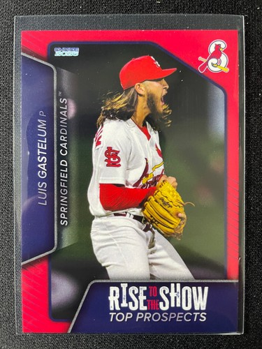 2026 Choice Springfield Cardinals Luis Gastelum Top Prospects (Cardinals) /500!!