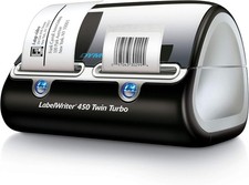 DYMO LabelWriter 450 Twin Turbo 1752266 Thermal Label Printer 2 Rolls USB