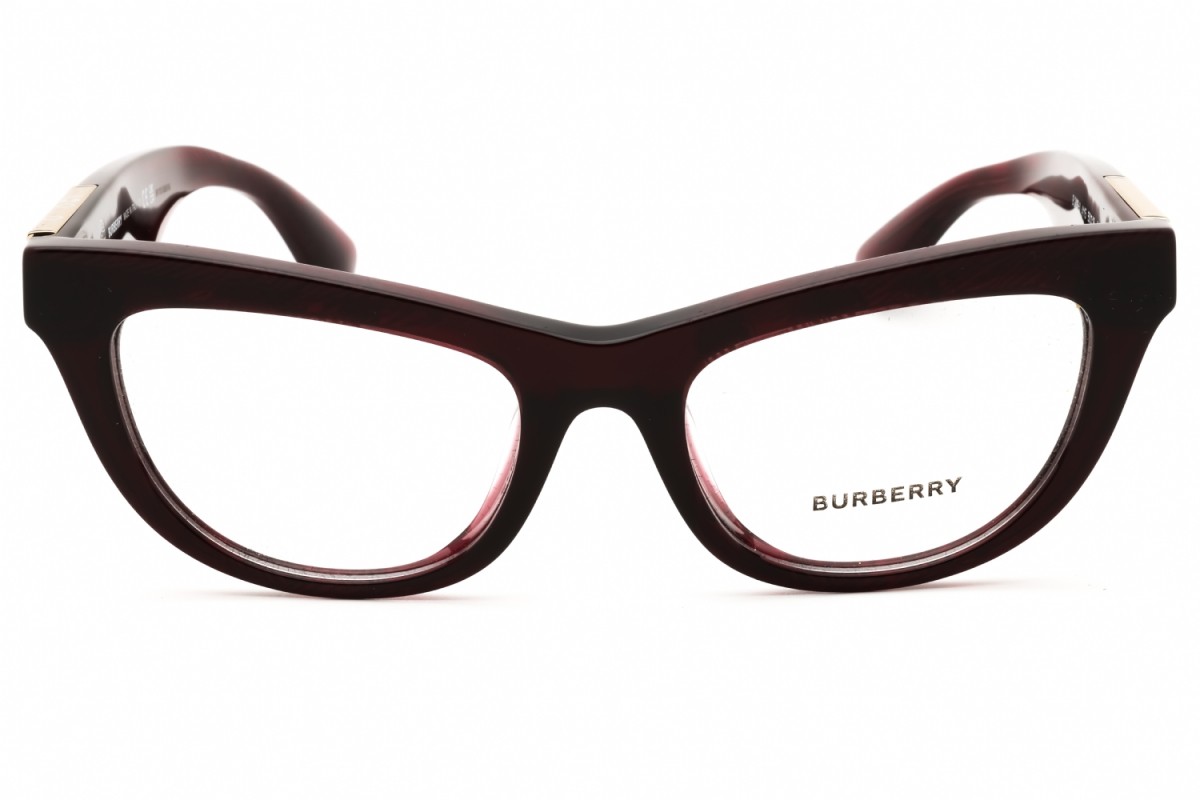 NEW Burberry BE2406U 4115 Check Red 50mm Eyeglasses thumbnail 2