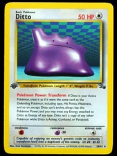 Ditto #18/62 NM/M Fossil Pokemon Card