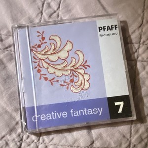 PFAFF Creative Fantasy 7 Richelieu Embroidery Design CD & Pattern Booklet 92-330