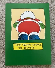 Paper Magic Group Christmas Funny Greeting Cards Lot of 7 & Envelopes Santa