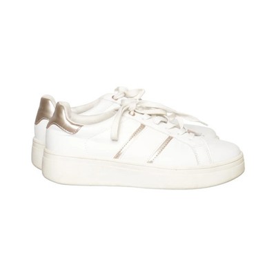 Marco Tozzi, Sneaker, Größe: 39, Leder, Weiß/Gold, Damen #kAv