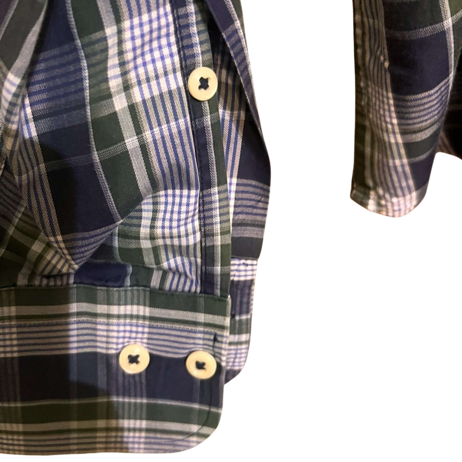 Peter Millar Button Down Long Sleeve Gingham 100%… - image 7