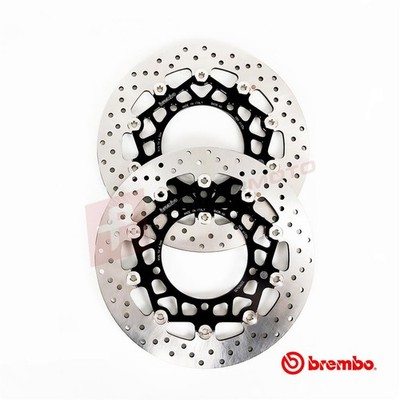 Brembo schwimmende Bremsscheiben Paar vorne passend für Suzuki GSX1300 B-King 2008-