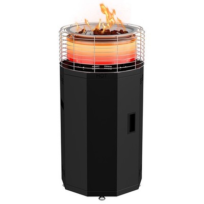 Outdoor Fire Pit & Heater   3 Modes: Flame Only, Heat Only, or Both   Portable