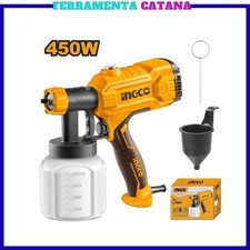INGCO kit aerografo pistola a spruzzo per verniciare verniciatura elettrica muro
