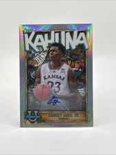2022-23 Bowman U Chrome The Big Kahuna Auto /150 Ernest Udeh Jr #TBK-14 Auto