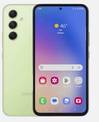 SAMSUNG GALAXY A54 5G 128GB SCHWARZ/GRÜN SM-A546B/DS + XXL SET LESEN SALE    
