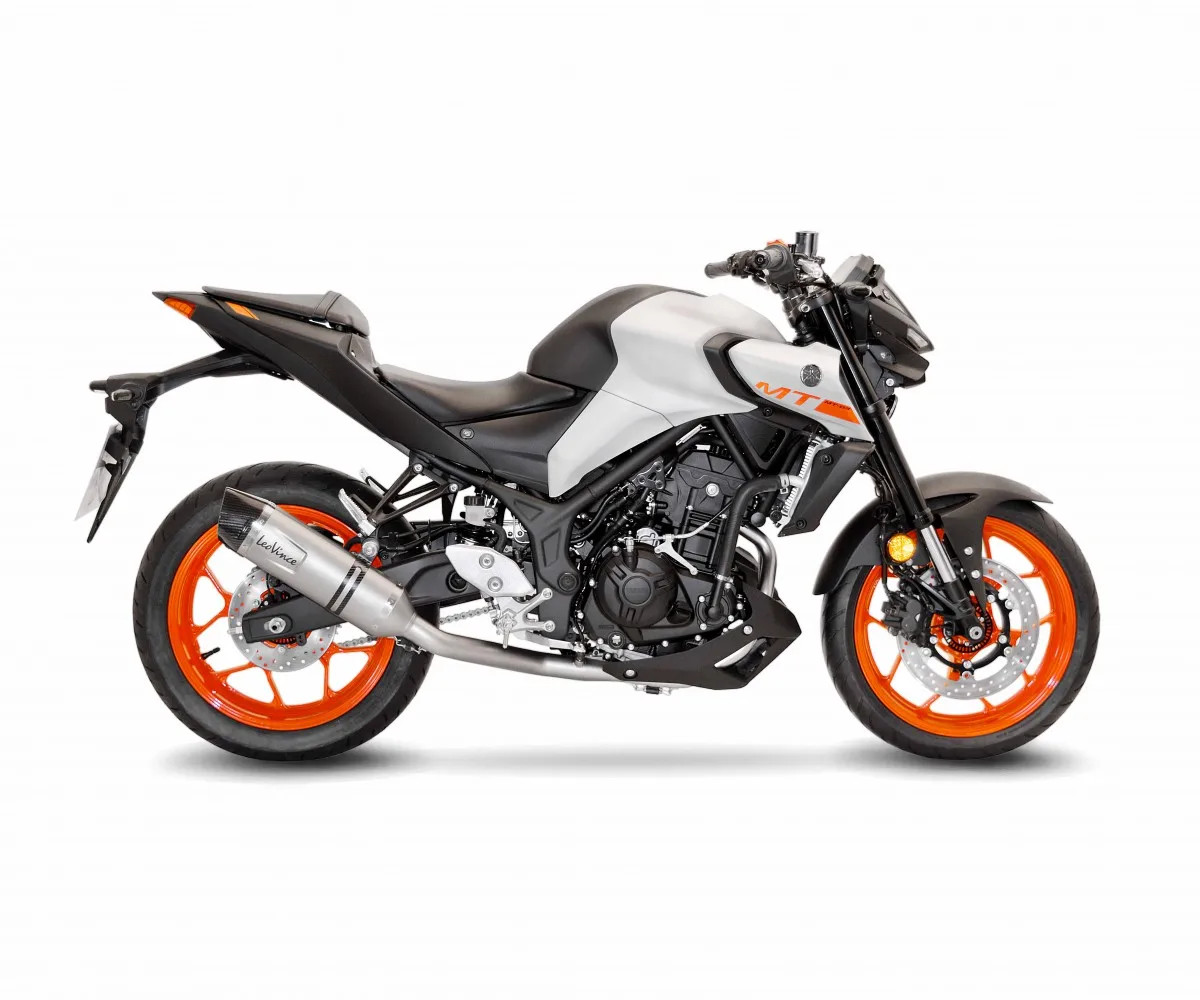 LeoVince full exhaust system LV ONE EVO Not Homologated EURO 4 YAMAHA MT-03 2020