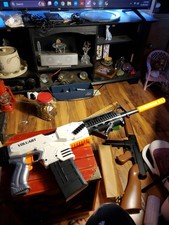 VOLLART Gel Blaster Toy Rifle Automatic Water Bead Gun w/ Mag TESTED WORKING