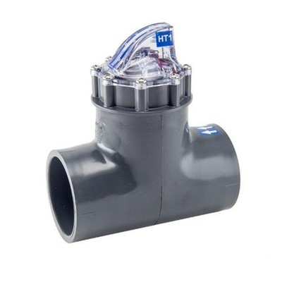 H2FLOW FV-3-40 3'' Sch. 40 Flow Meter PVC FlowVis NPT Connection