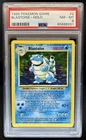 1999 Pokemon Unlimited Blastoise Rated Rookie Error Card Rare #2/102 PSA 8