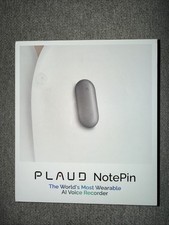 PLAUD NotePin Wearable AI Voice Audio Recorder PN0200 NEW Open Box