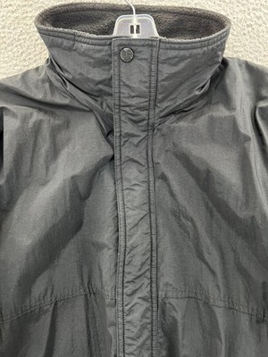 Vintage Helly Hansen Black Bomber Jacket Men's XL Fleece Line Full Zip Korea